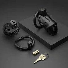 Load image into Gallery viewer, Mamba Chastity Cage detail view