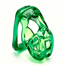 Load image into Gallery viewer, Ice Slave Mamba Translucent Chastity Cage