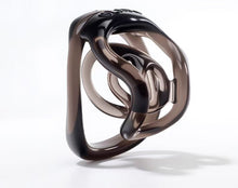 Load image into Gallery viewer, 3D-Printed Double-Bar Resin Chastity Cage