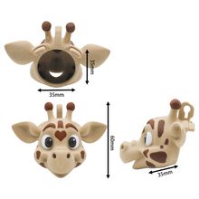 Load image into Gallery viewer, Giraffe Head Chastity Cage
