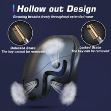 Load image into Gallery viewer, Lightweight Chastity Device with 3 Sizes Rings