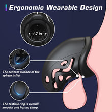 Load image into Gallery viewer, Lightweight Chastity Device with 3 Sizes Rings
