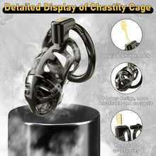 Load image into Gallery viewer, Male Metal Cock Chastity Cage