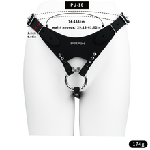 Load image into Gallery viewer, Chainmail Steel Chastity Cage with Belt - 8