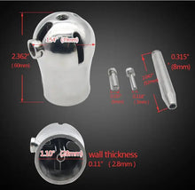 Load image into Gallery viewer, Titanium Cock Cage With PA