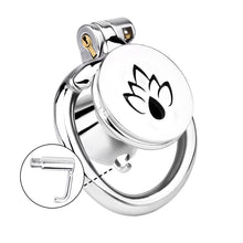 Load image into Gallery viewer, Inverted Prince Albert Piercing Chastity Cage
