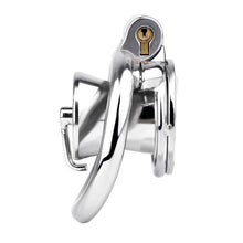 Load image into Gallery viewer, Inverted Prince Albert Piercing Chastity Cage