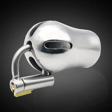 Load image into Gallery viewer, Stainless Steel PA Lock Cock Cage with D-Ring