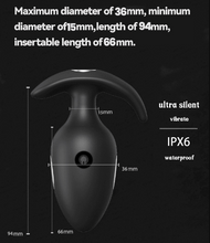 Load image into Gallery viewer, Qiui APP Remote Locks Anal Plug