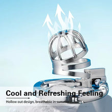 Load image into Gallery viewer, Adjustable Steel Chastity Lock