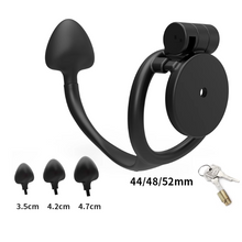 Load image into Gallery viewer, Abstinence Flat Chastity Cage - 14