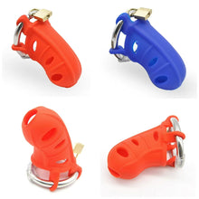 Load image into Gallery viewer, Adjustable Silicone Chastity Device