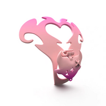Load image into Gallery viewer, Angel's Heart Chastity Belt Adjustable - 1