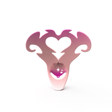 Load image into Gallery viewer, Angel's Heart Chastity Belt Adjustable -5