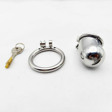 Load image into Gallery viewer, Anti-Escape Metal Chastity Cage - 4