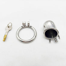 Load image into Gallery viewer, Anti-Escape Metal Chastity Cage - 5