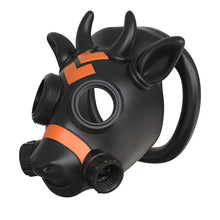 Load image into Gallery viewer, Bull Head Gas-Mask Resin Chastity Cage