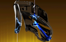 Load image into Gallery viewer, Lockink Electric Eel Estim Play Chastity Cage -shock  part