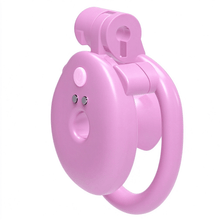 Afbeelding in Gallery-weergave laden, App-Controlled Flat Negative Vibrating Chastity Cage