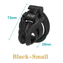 Lade das Bild in den Galerie-Viewer, Arc Mamba Chastity Cage Chastity Device with 4 Rings fit view