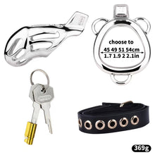 Load image into Gallery viewer, Steel Mamba Chastity Cage 2026 Edition fit view