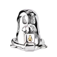 Load image into Gallery viewer, Steel Mamba Chastity Cage 2026 Edition fit view
