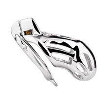 Load image into Gallery viewer, Steel Mamba Chastity Cage 2026 Edition detail view