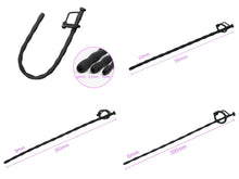 Load image into Gallery viewer, Black Urethral Dilator Penis Plug