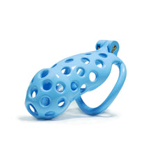 Load image into Gallery viewer, Blue Hole Mamba Chastity Cage Kit 1.77 To 4.13 Inches Long 2026 Edition material close-up