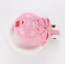 Load image into Gallery viewer, Bow Pot Lid Chastity Cage 1