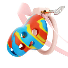 Load image into Gallery viewer, Breathable Soft Rubber Chastity Cage 7