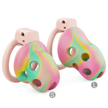 Load image into Gallery viewer, Breathable Soft Rubber Chastity Cage 15