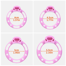 Load image into Gallery viewer, Pearl Bow Chastity Cage With Optional Belt