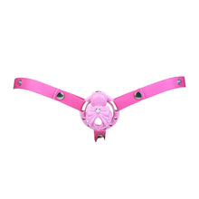 Load image into Gallery viewer, Pearl Bow Chastity Cage With Optional Belt