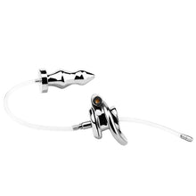 Load image into Gallery viewer, Special Chastity Cage With Butt Plug