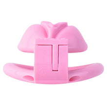 Load image into Gallery viewer, Clit Chastity Cage Black Pink