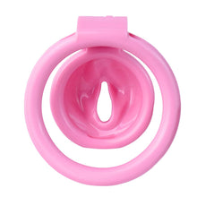 Load image into Gallery viewer, Clit Chastity Cage Black Pink
