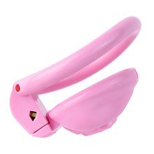 Load image into Gallery viewer, Clit Chastity Cage Black Pink