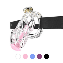 Load image into Gallery viewer, Cobra Chastity Set With Belt