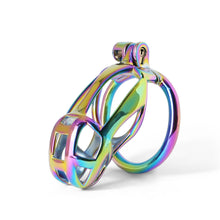 Load image into Gallery viewer, Stainless Steel MAMBA Colorful Chastity Cage