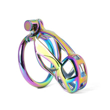 Load image into Gallery viewer, Stainless Steel MAMBA Colorful Chastity Cage
