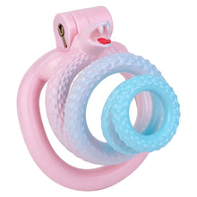 Load image into Gallery viewer, Snake Scale Resin Chastity Cage with Optional Belt