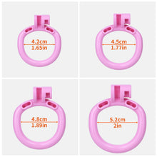 Load image into Gallery viewer, Gem-Accented Flat ABS Chastity Cage