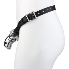 Load image into Gallery viewer, Dolphin Steel Chastity Cage with Anti-ring Removable - 8