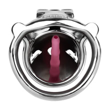 Load image into Gallery viewer, Dolphin Steel Chastity Cage with Anti-ring Removable - 22
