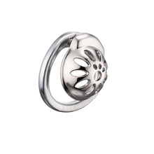 Load image into Gallery viewer, Double Locking Stainless Steel Chastity Cage in alternate gallery view 2