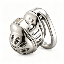 Load image into Gallery viewer, Double Locking Stainless Steel Chastity Cage in the main gallery view