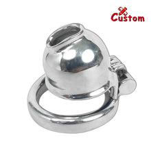 Load image into Gallery viewer, DS Custom Seal Chastity Cage Detail image