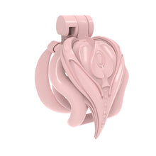Load image into Gallery viewer, Open-Frame Dual-Heart Resin Chastity Cage