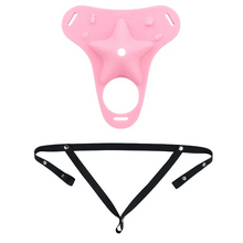 Load image into Gallery viewer, Fantasy Pink Conch Chastity Cage with Belt 27